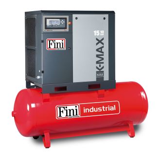 Compresor cu surub Fini K-MAX 15-10-500, 15 kW, 500 l, 10 bar, 2100 l/min
