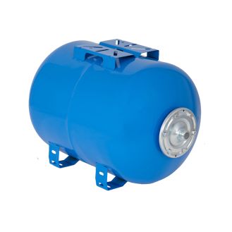 Vas de expansiune orizontal Aquasystem VAO50BLUE, apa rece, volum 50 l, presiune max.10 bari