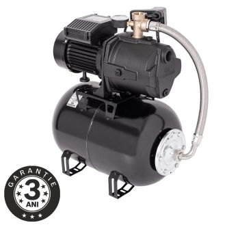 Hidrofor cu pompa autoamorsanta Wasserkonig WSK4950-25, putere 1200 W, debit 4860 l/h, inaltime refulare 50 m, vas de expansiune 24 litri