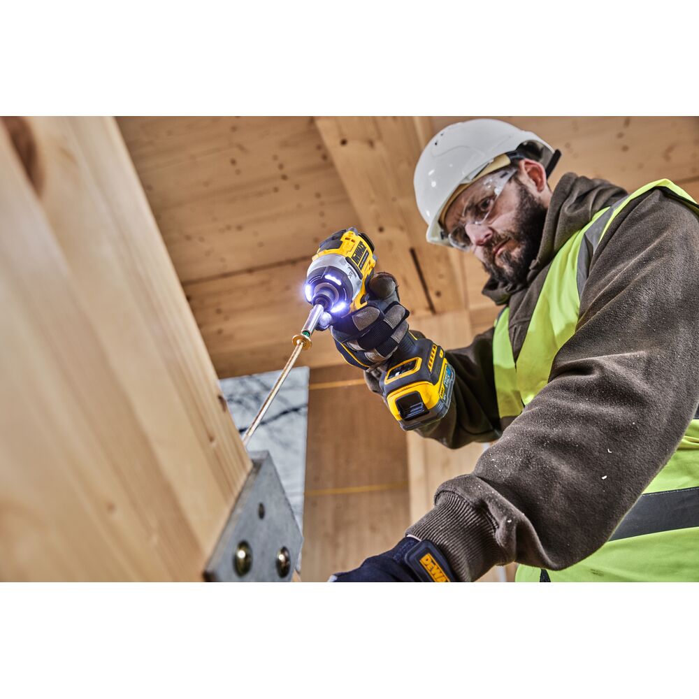 Masina de insurubat cu impact Dewalt DCF860E2T, 18V, cuplu maxim 282Nm,2 acumulatori POWERSTACK 1.7Ah,valiza TSTAK - imagine 9