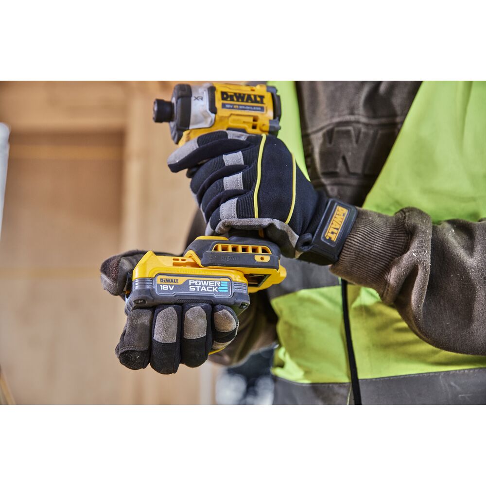 Masina de insurubat cu impact  Dewalt DCF860NT, compatibila cu acumulatori, 18 V, cuplu maxim 282 Nm, hex 1/4", cutie TSTAK - imagine 5