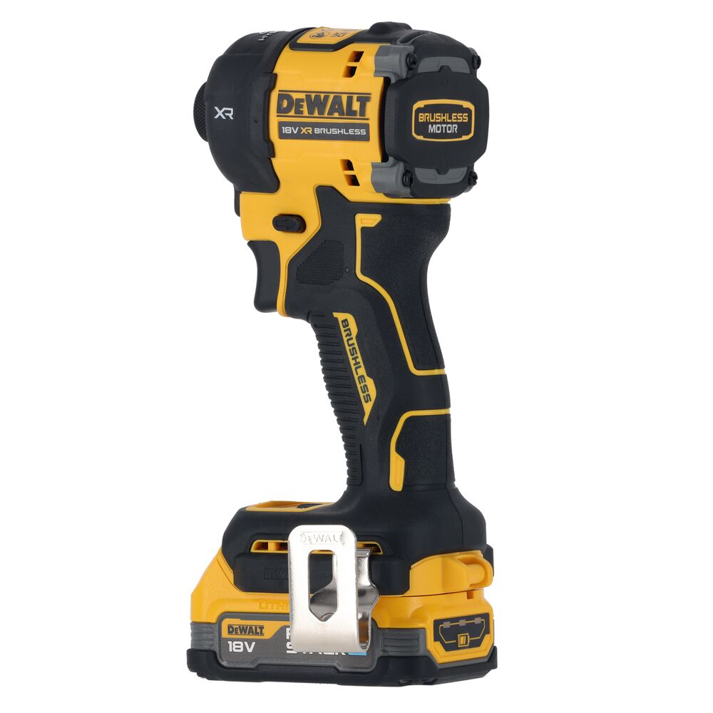 Masina de insurubat cu impact Dewalt DCF870E2T, 18V, cuplu maxim 56Nm,2 acumulatori POWERSTACK 1.7Ah,valiza TSTAK - imagine 5