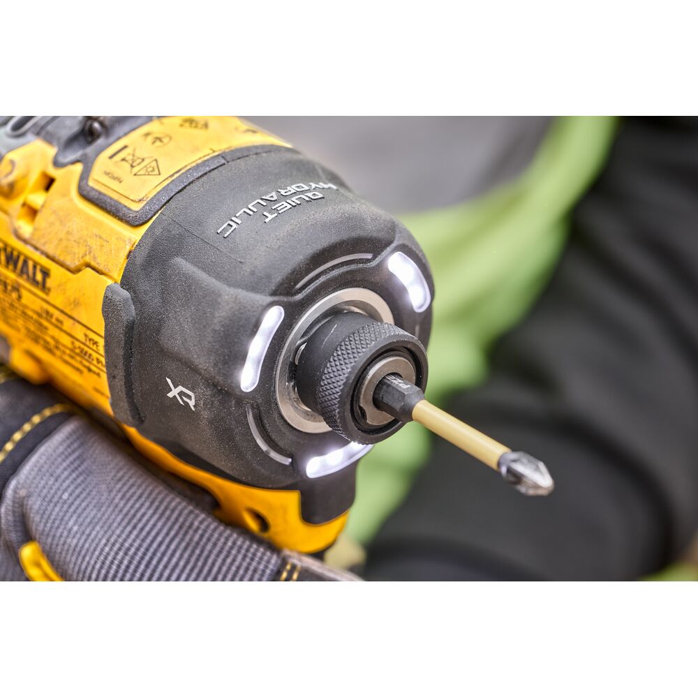 Masina de insurubat cu impact Dewalt DCF870E2T, 18V, cuplu maxim 56Nm,2 acumulatori POWERSTACK 1.7Ah,valiza TSTAK - imagine 9