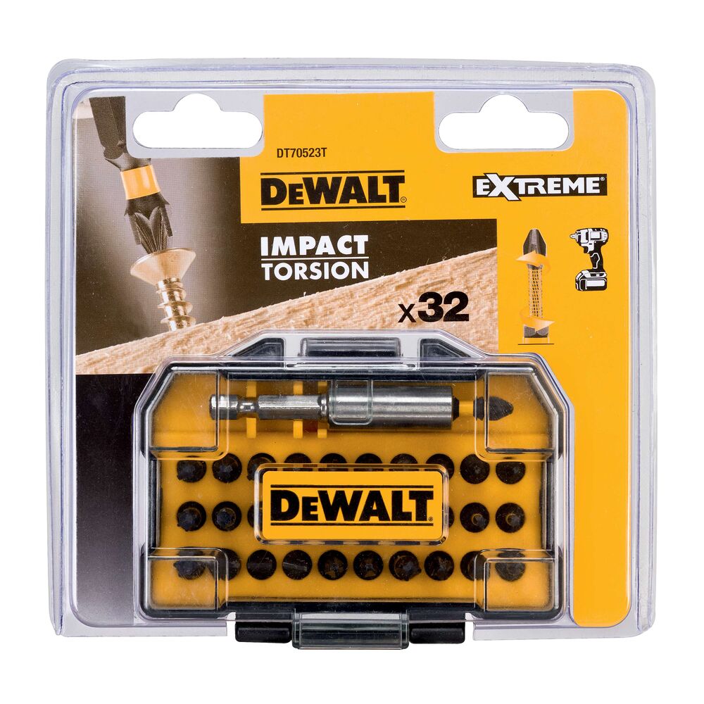 Bit impact Extreme® Flextorq DeWALT DT70523T, mixt, 25 mm, set 32 bucati - imagine 7