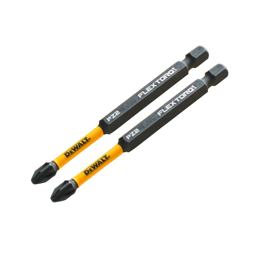 Set 2 biti pentru insurubare de impact, DeWALT DT70566T, 89MM, PZ2 - imagine 2