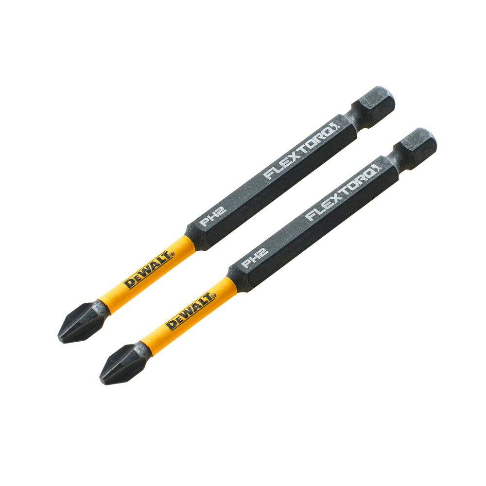 Set 2 biti pentru insurubare de impact, DeWALT DT70567T, 89MM, PH2 - imagine 2