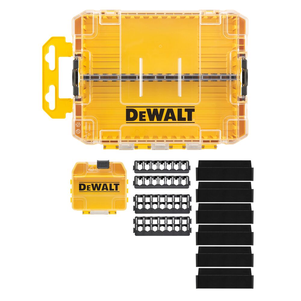 Organizator mijlociu TOUGHCASE Dewalt DT70802, 270 x 180 x 40 mm, 1 cutie TicTac - imagine 4