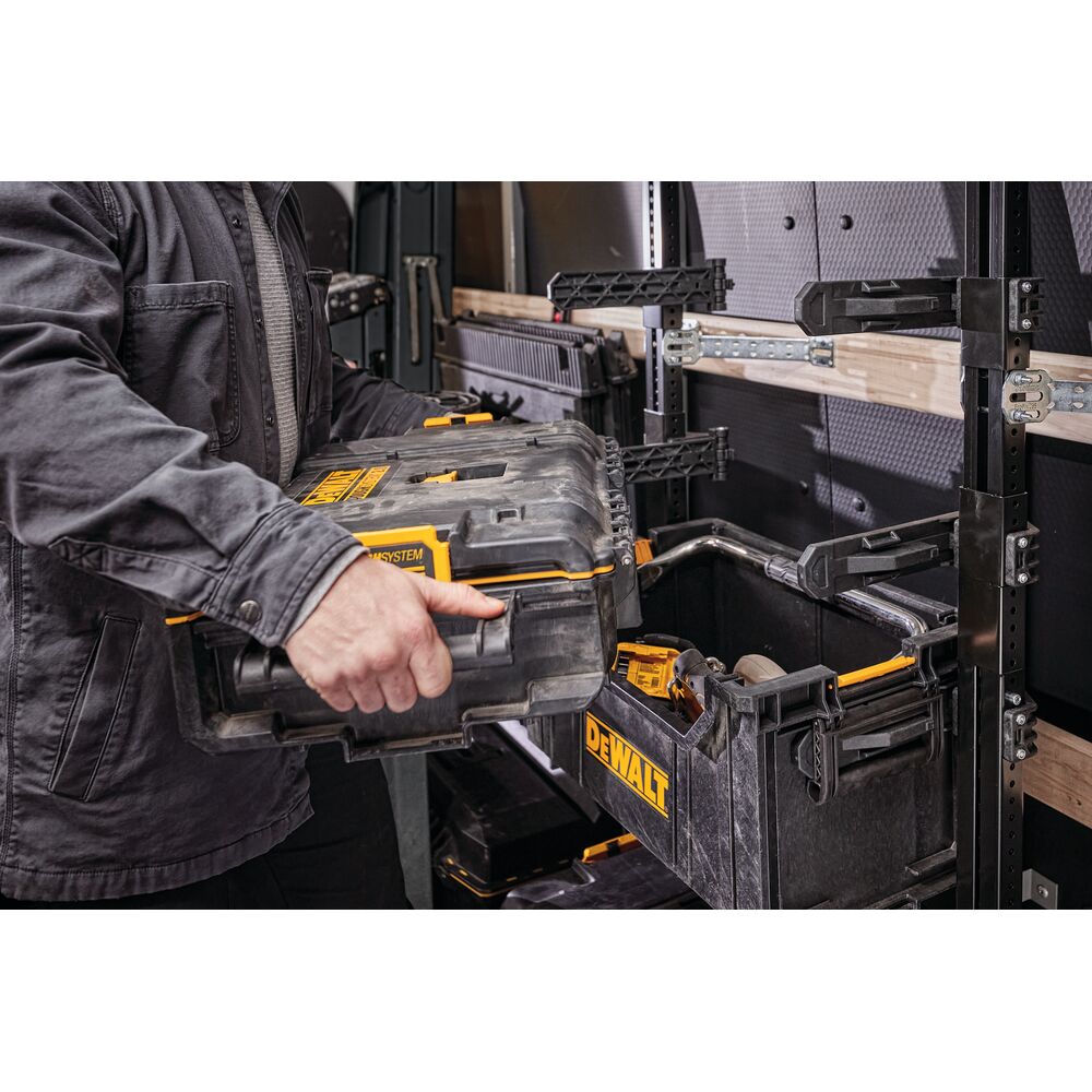 Cutie depozitare Dewalt DWST83293-1, TOUGHSYSTEM 2.0, DS 165, 555 x 375 x 180 mm, 22 L - imagine 8