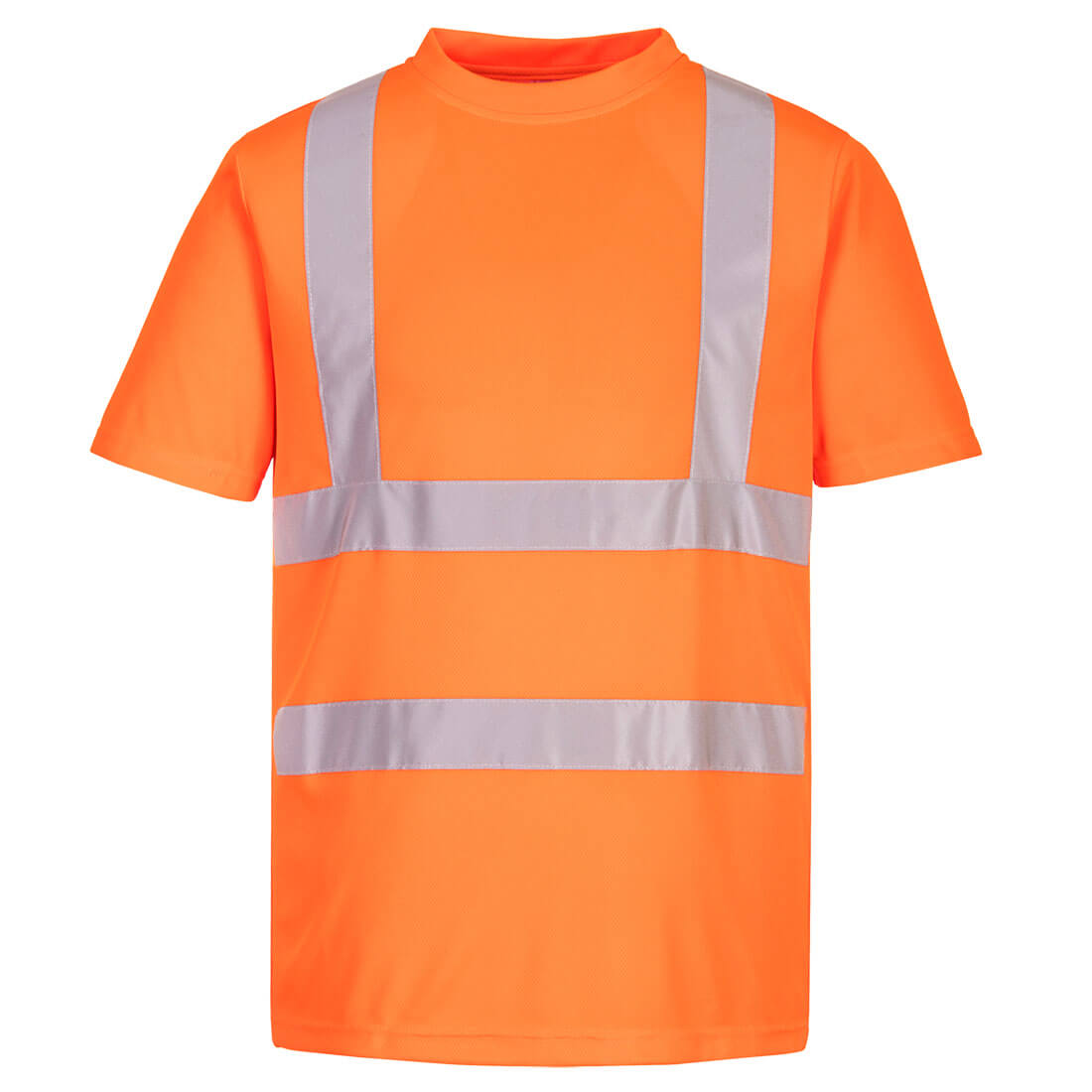 Tricou Polo Eco Hi-Vis S/S (pachet de 6)  Portwest model EC12, marime XL, culoare Portocaliu, fit R
