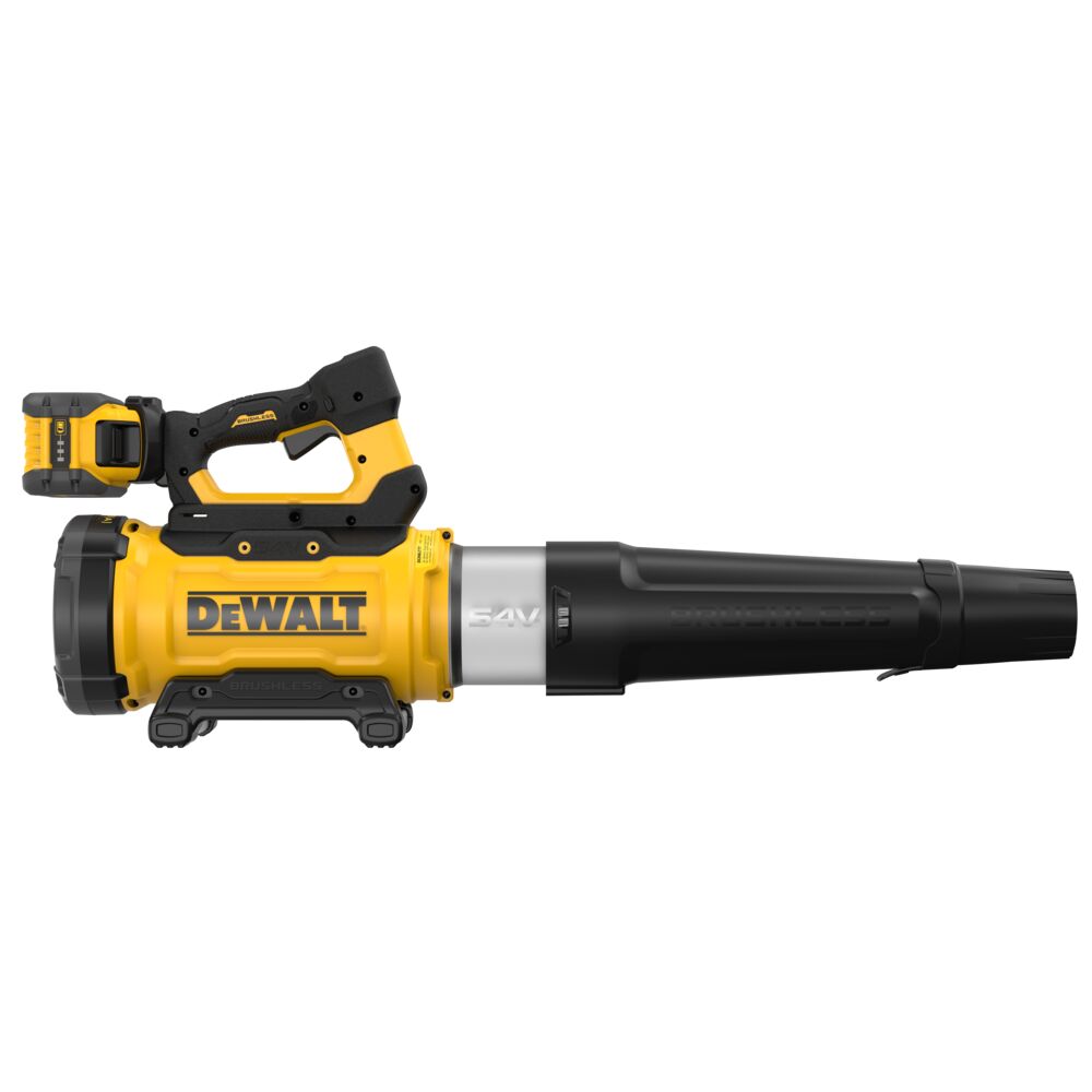 Suflanta axiala  pentru frunze Dewalt DCMBL777X1, cu acumulator XR FLEXVOLT 54V-9Ah , 1290 mᶟ/h debit aer - 4 | YEO