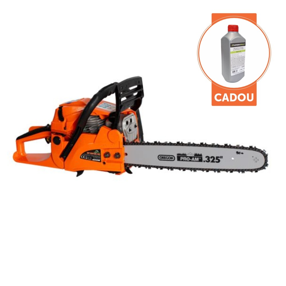 Drujba (motofierastrau) cu lant Greenfield GP-MF45-40_EUROV, 45 cmᶾ, 2.2 CP, 40 cm