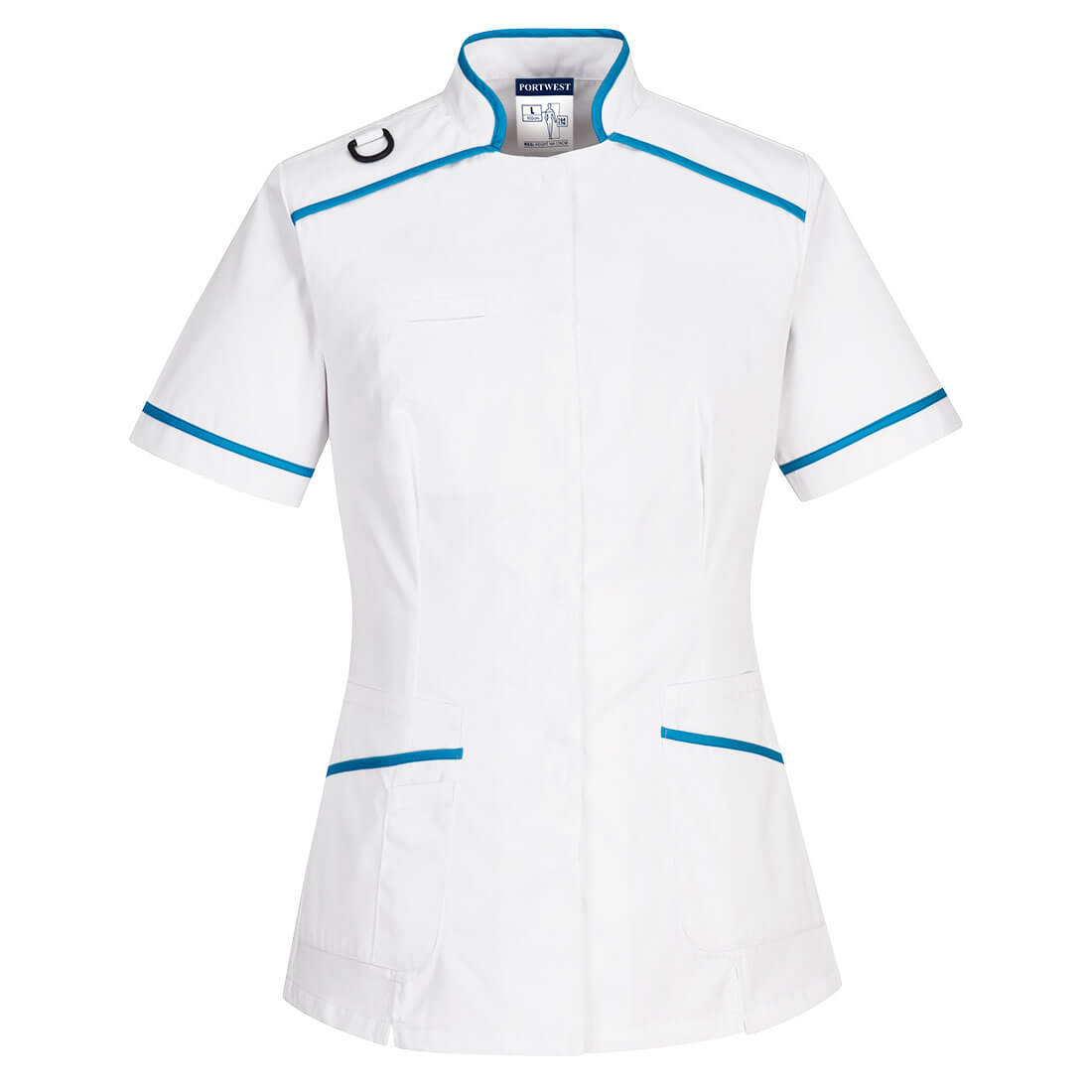 Tunica Medicala Portwest model LW21, marime XXXL, culoare Alb/Aqua, fit R