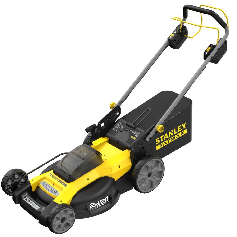 Masina electrica de tuns gazon Stanley Fatmax V20 SFMCMWS251B , fara acumulatori,18 V, autopropulsata, 51 cm - imagine 5
