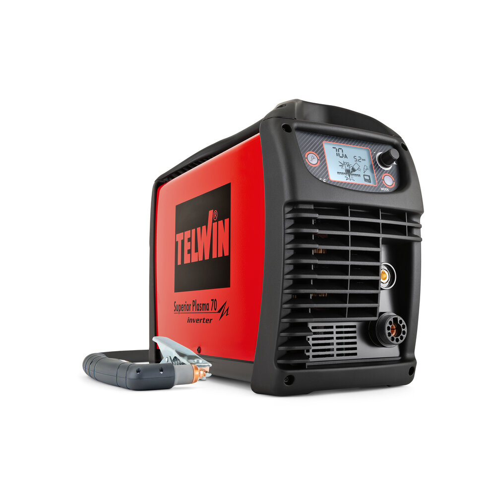 Aparat pentru taiat cu jet de plasma Telwin SUPERIORPLASMA70_ACC, 70 A, taiere maxima 30 mm, cu accesorii - imagine 5