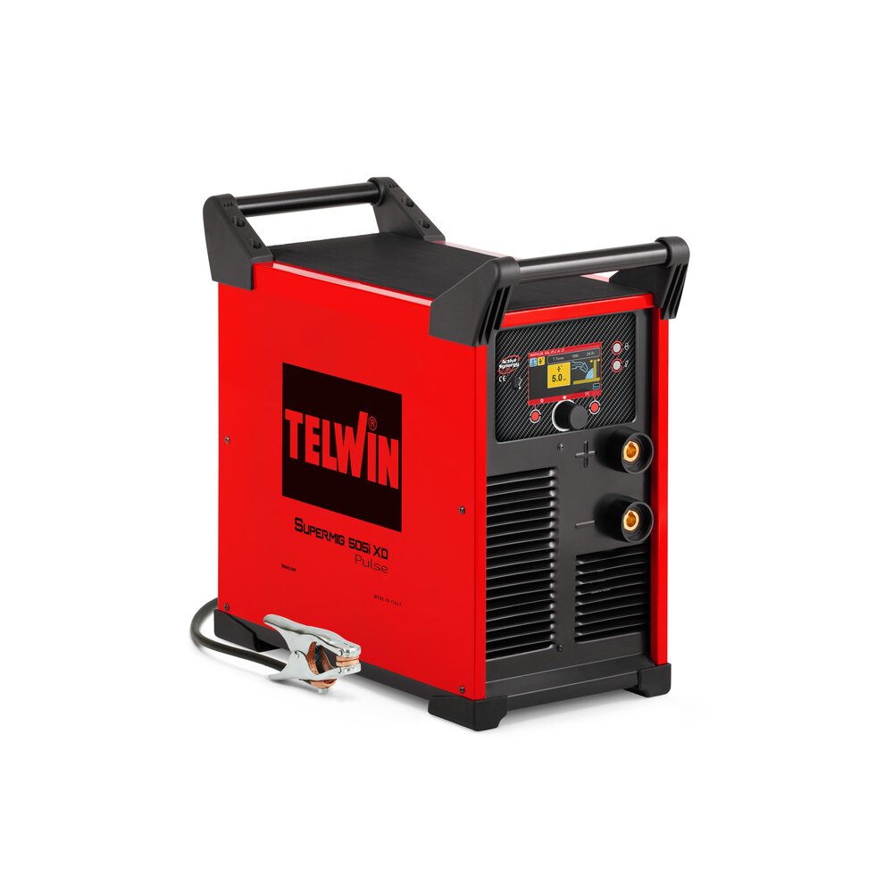 Aparat sudura multiproces MIG/MMA/TIG DC Telwin SUPERMIG505IXDPULSE, 400 A, sarma otel 0.6-1.6 mm, fara accesorii - view 2