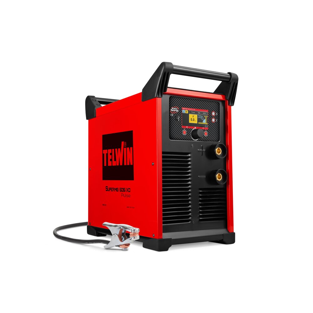 Aparat sudura multiproces MIG/MMA/TIG DC Telwin SUPERMIG505IXDPULSE, 400 A, sarma otel 0.6-1.6 mm, fara accesorii