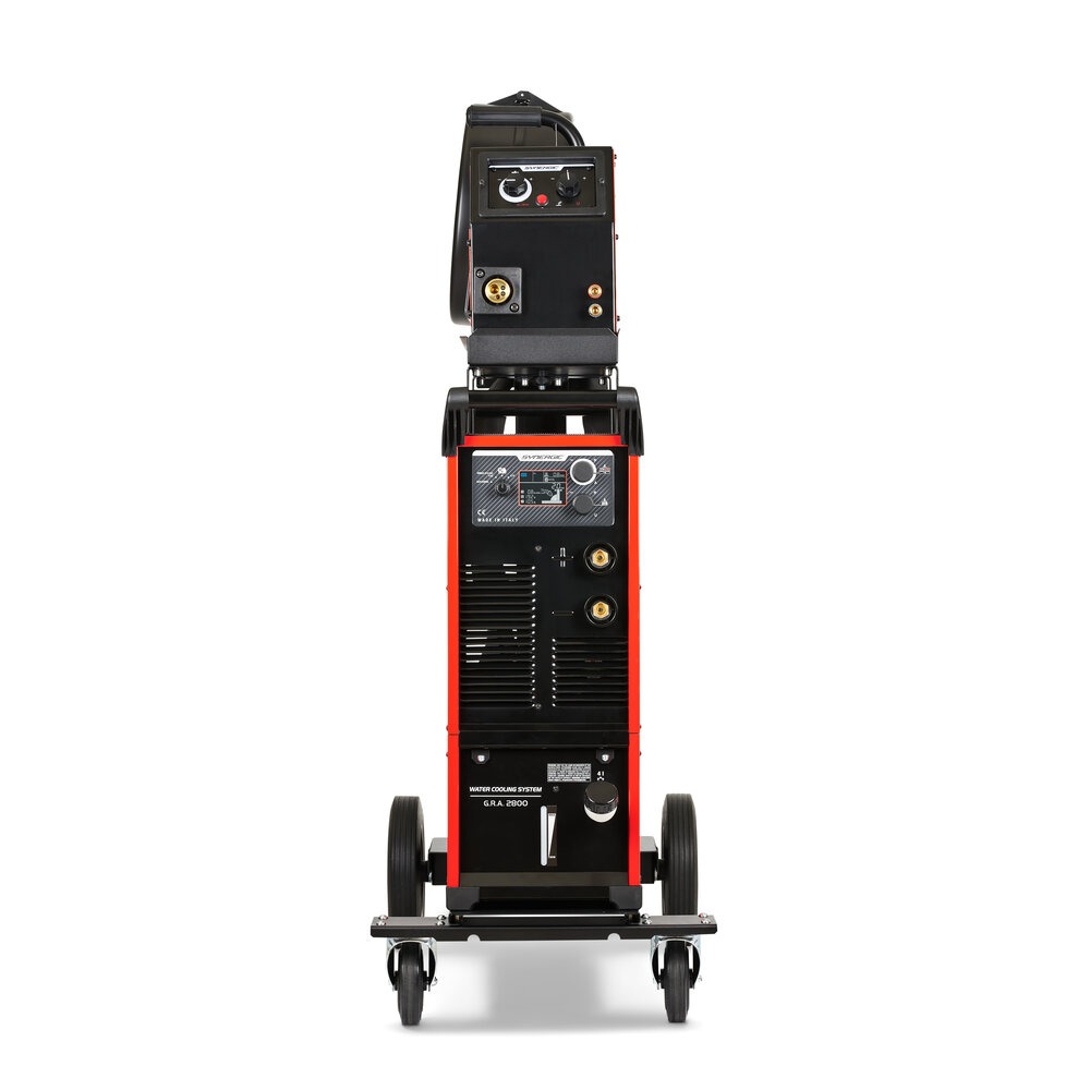Aparat sudura multiproces MIG/MMA/TIG DC Telwin SUPERMIG600IXD_RA_T, 600 A, sarma otel 0.6-1.6 mm, racire cu lichid, cu accesorii si carucior de transport - view 4