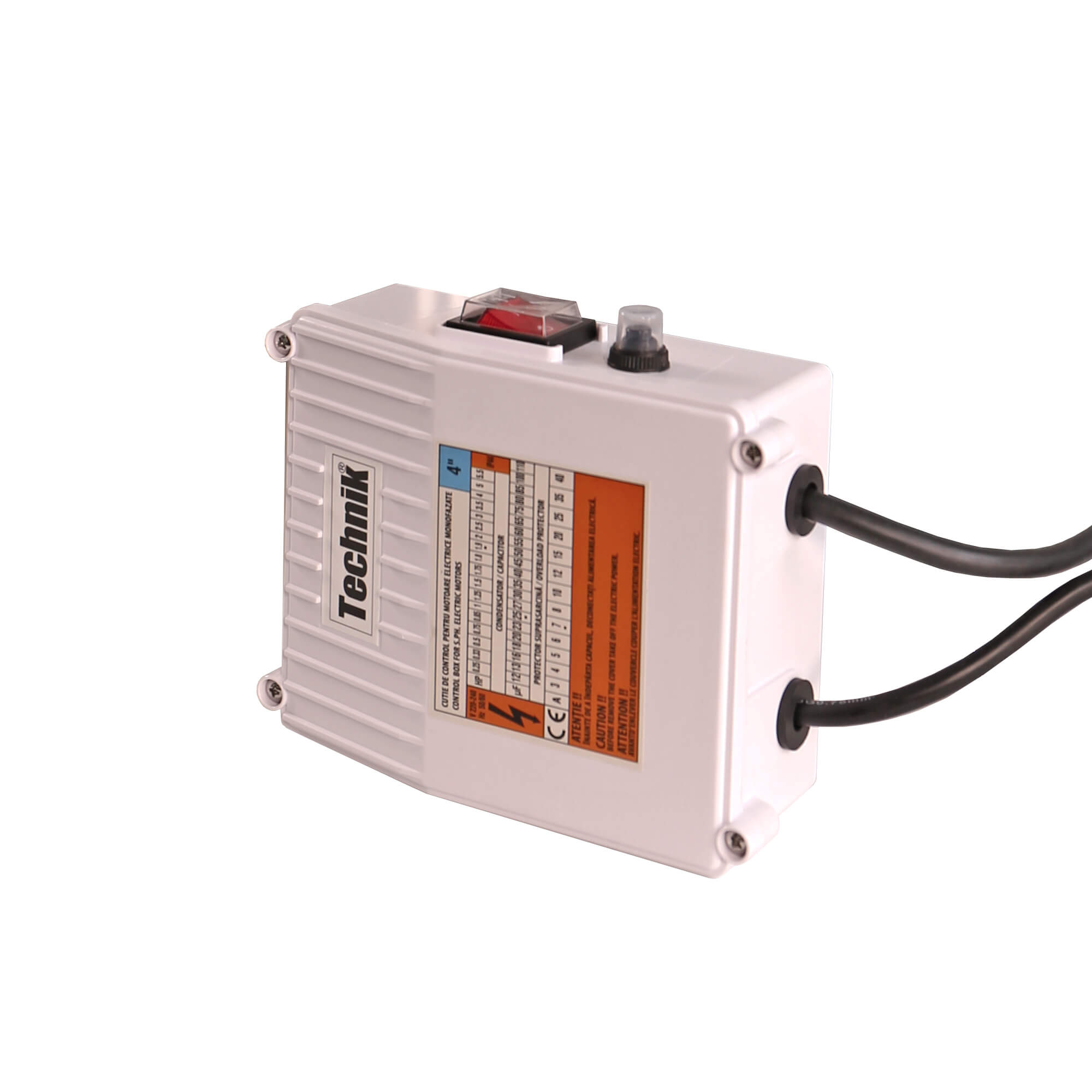 Pompa submersibila cu surub Technik TCK40-110, diametru 4", 1450 W, debit 2500 l/h, inaltime refulare 100 m - imagine 4