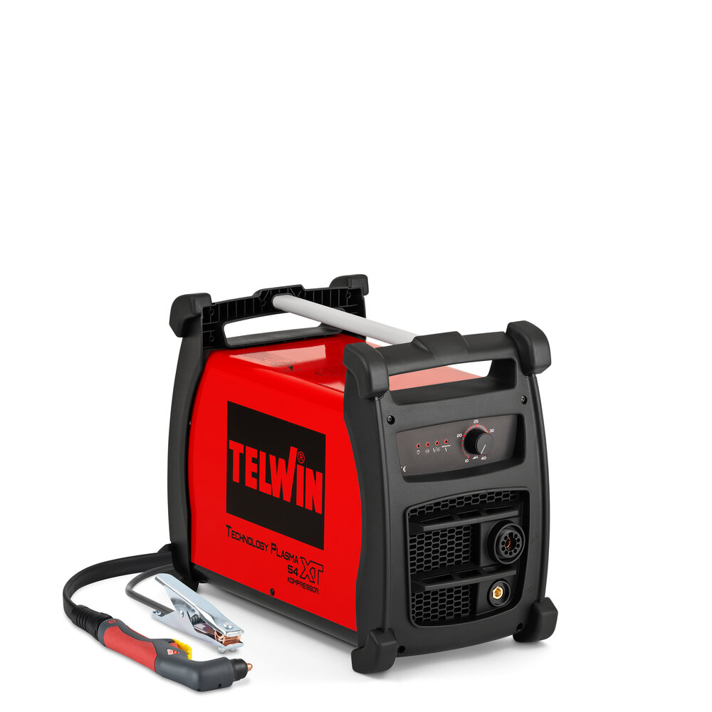 Aparat pentru taiat cu jet de plasma Telwin TECHNOLOGYPLASMA54XTK, 40 A, compresor incorporat, taiere maxima 12 mm, cu accesorii - imagine 4