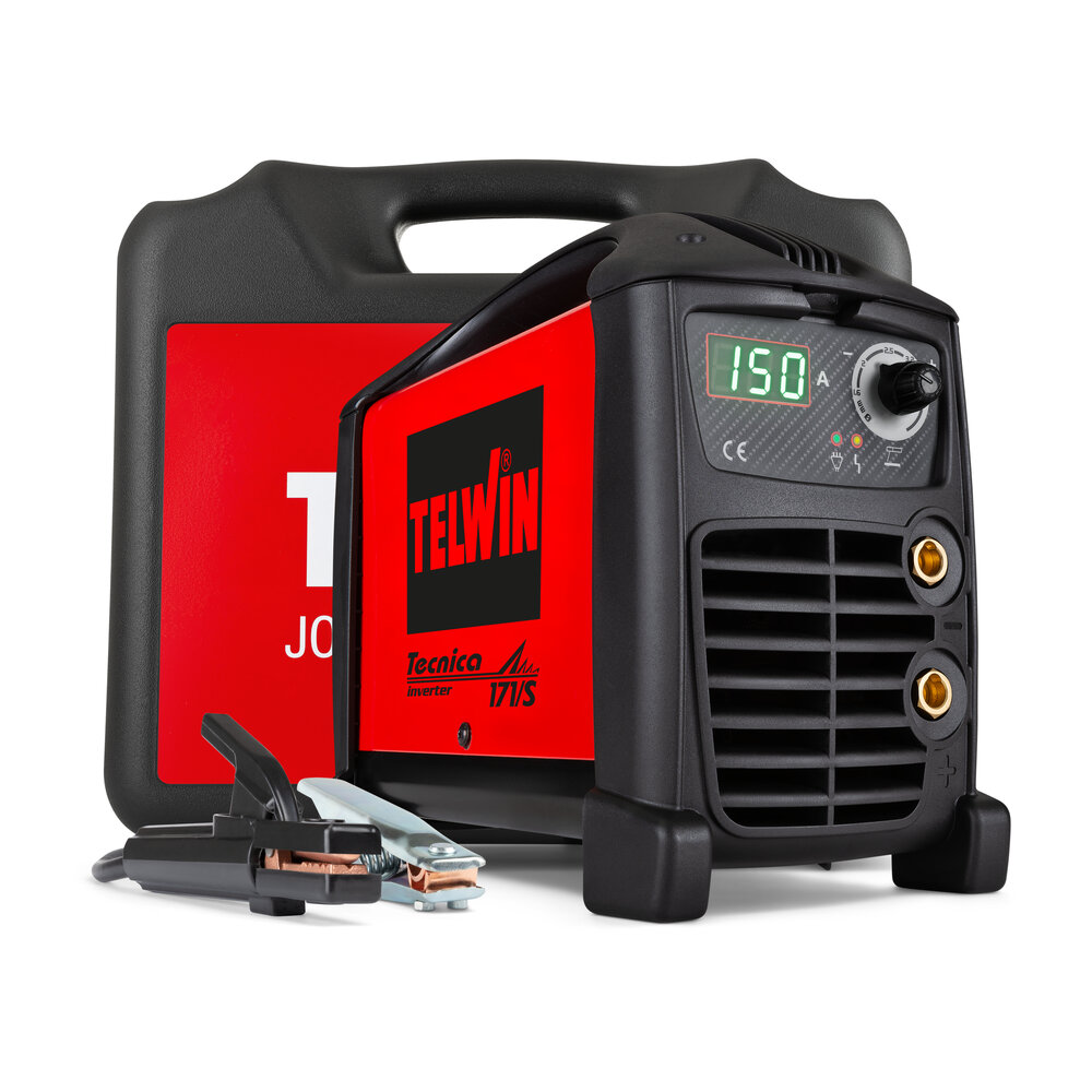 Invertor sudura  MMA Telwin TECNICA171SACX_PC, 150 A, electrozi 1.6-4  mm, cu accesorii si valiza de transport - imagine 8