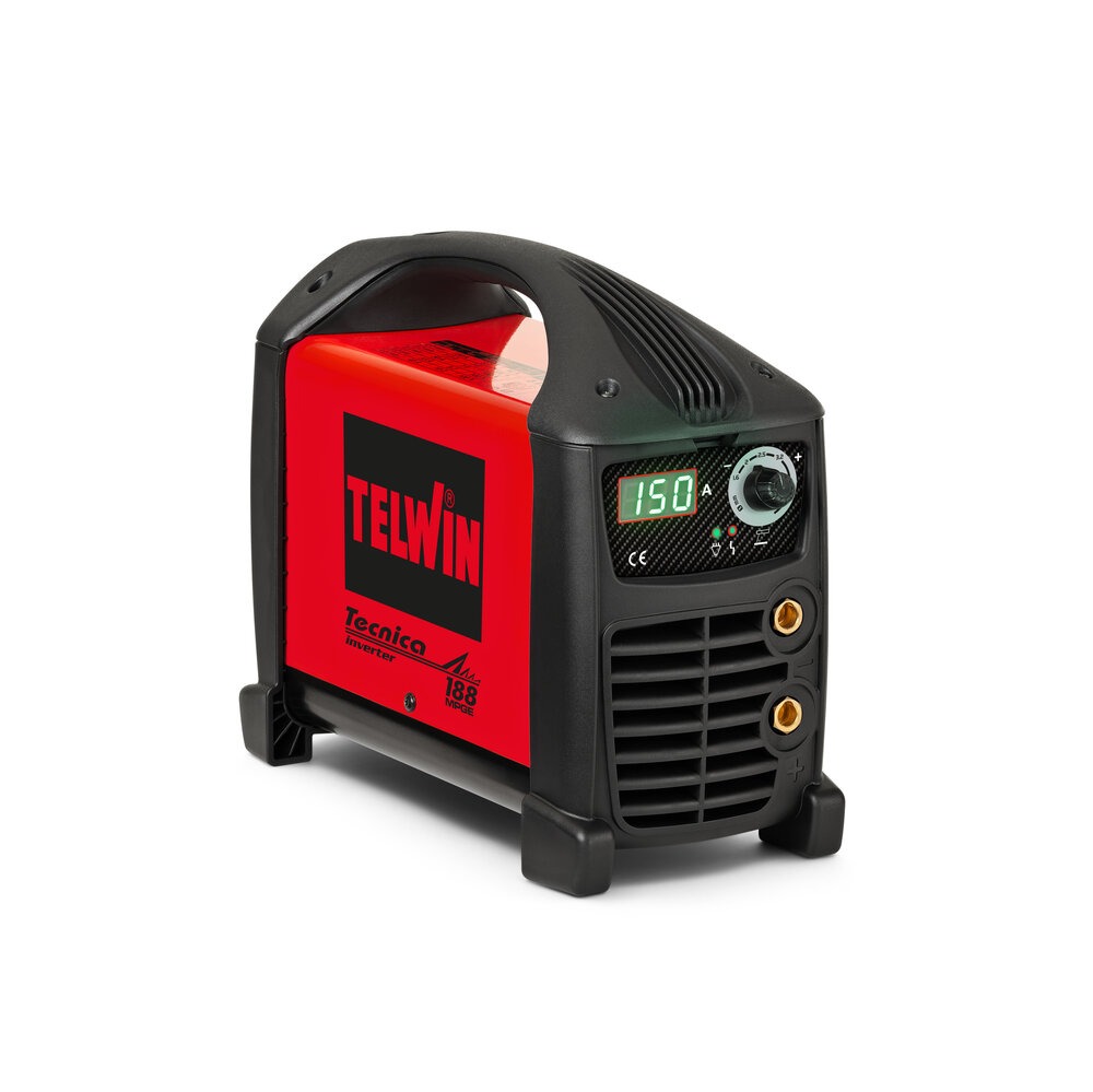 Invertor sudura  MMA Telwin TECNICA188MPGE, 150 A, electrozi 1.6-4  mm - imagine 2