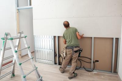 Construirea peretilor despartitori din rigips