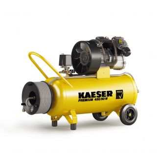Compresor de aer Kaeser PREMIUM 450/90 W, 90 L, 2,2 KW, 10 bar, 450 l/min, furtun 15 m