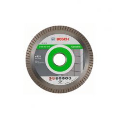 Disc diamantat Bosch 2608602479, BEST pentru ceramica, Extra-Clean Turbo, 125x22.2x7 mm