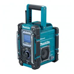Radio Makita DMR300, compatibil cu acumulatori Li-Ion 12V / 18V, AM/FM, adaptor AC, bluetooth 5.0