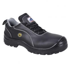 Pantofi din piele Portwest Compositelite ESD. S1 FC02BKR38, culoare negru, marime 38